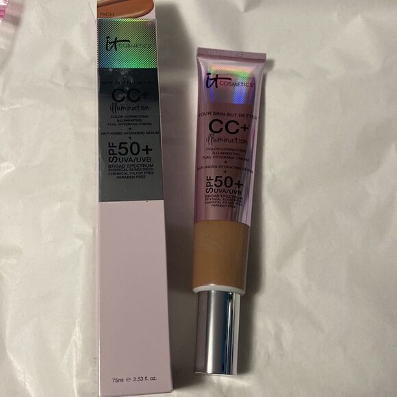 IT Cosmetics Your Skin But Better CC+ Illumination SPF50+ 2.53oz / 75ml / Rich - Picture 1 of 6